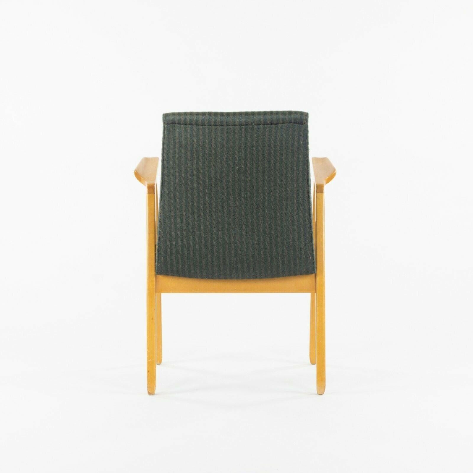 Mid-20th Century C. 1946 Rare Ralph Rapson for Knoll Associates Dining / Side Arm Chair in Birch For Sale