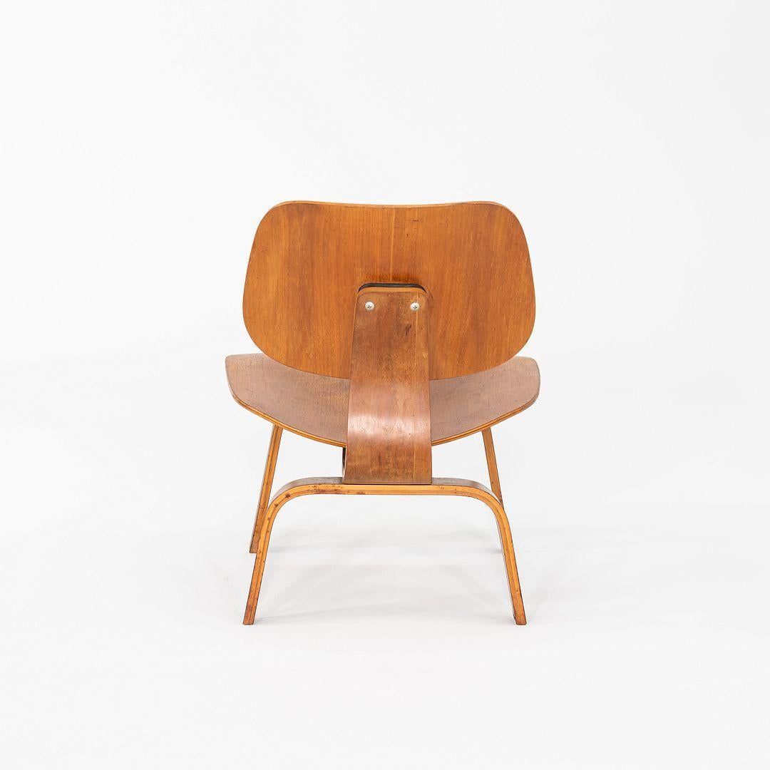 C. 1947 Herman Miller Evans Eames LCW Lounge Chair in Walnut 3