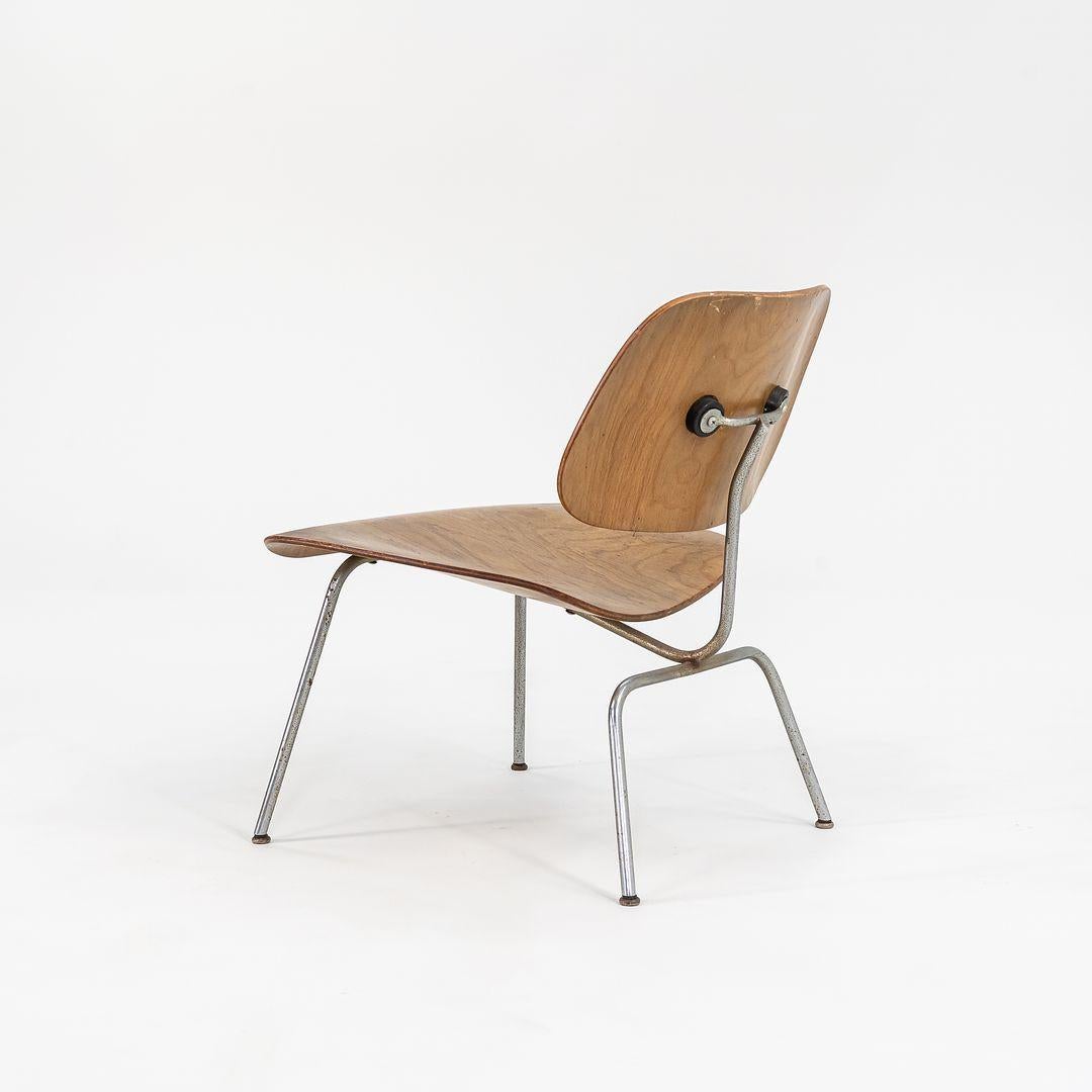 C. 1948 Silla Lounge LCM de Charles and Ray Eames en abedul por Evans / Herman Miller en venta 3
