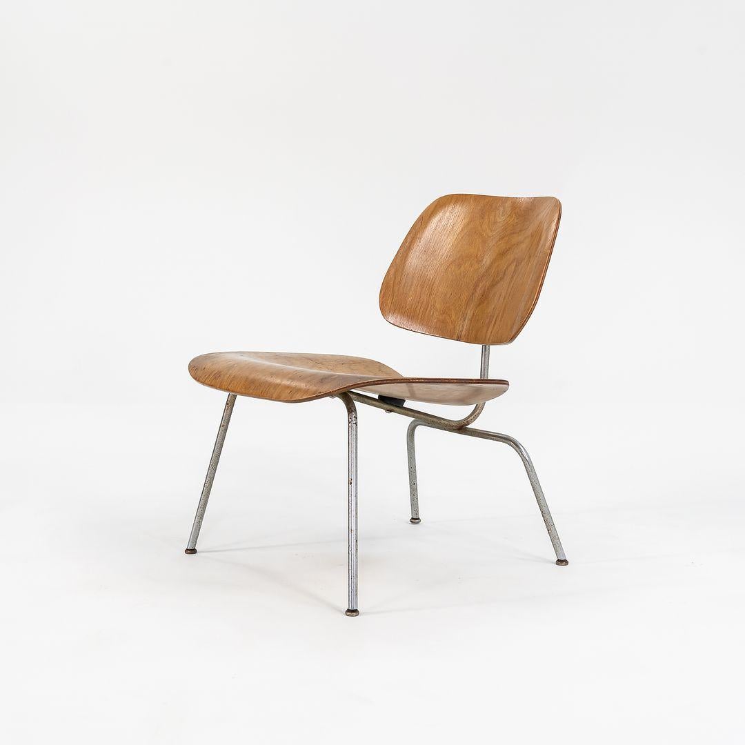 C. 1948 Silla Lounge LCM de Charles and Ray Eames en abedul por Evans / Herman Miller en venta 4