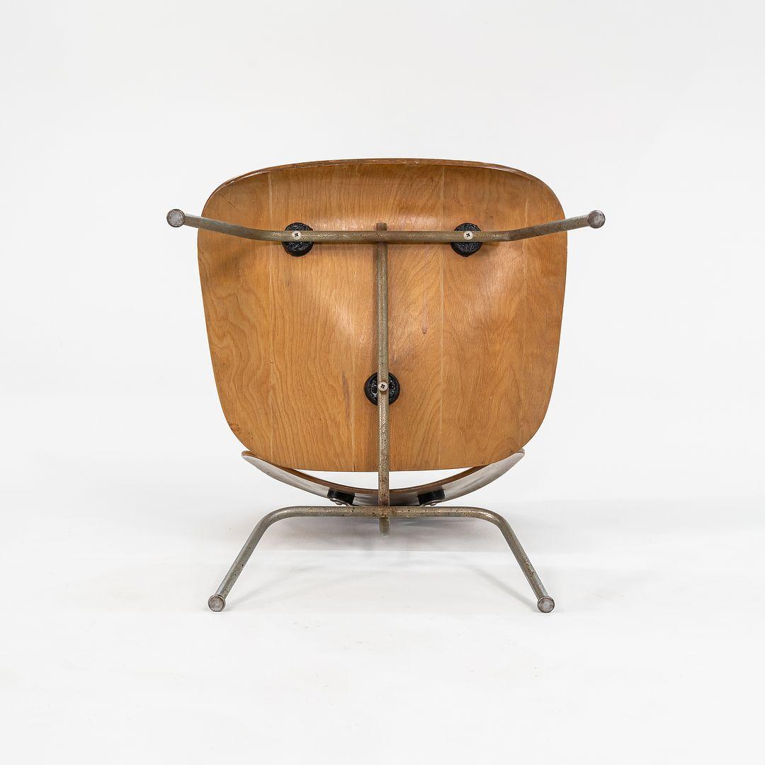 C. 1948 Silla Lounge LCM de Charles and Ray Eames en abedul por Evans / Herman Miller Estadounidense en venta