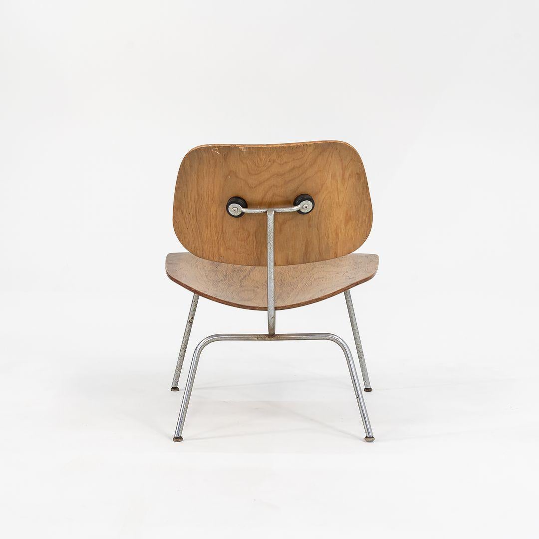 C. 1948 Silla Lounge LCM de Charles and Ray Eames en abedul por Evans / Herman Miller en venta 2