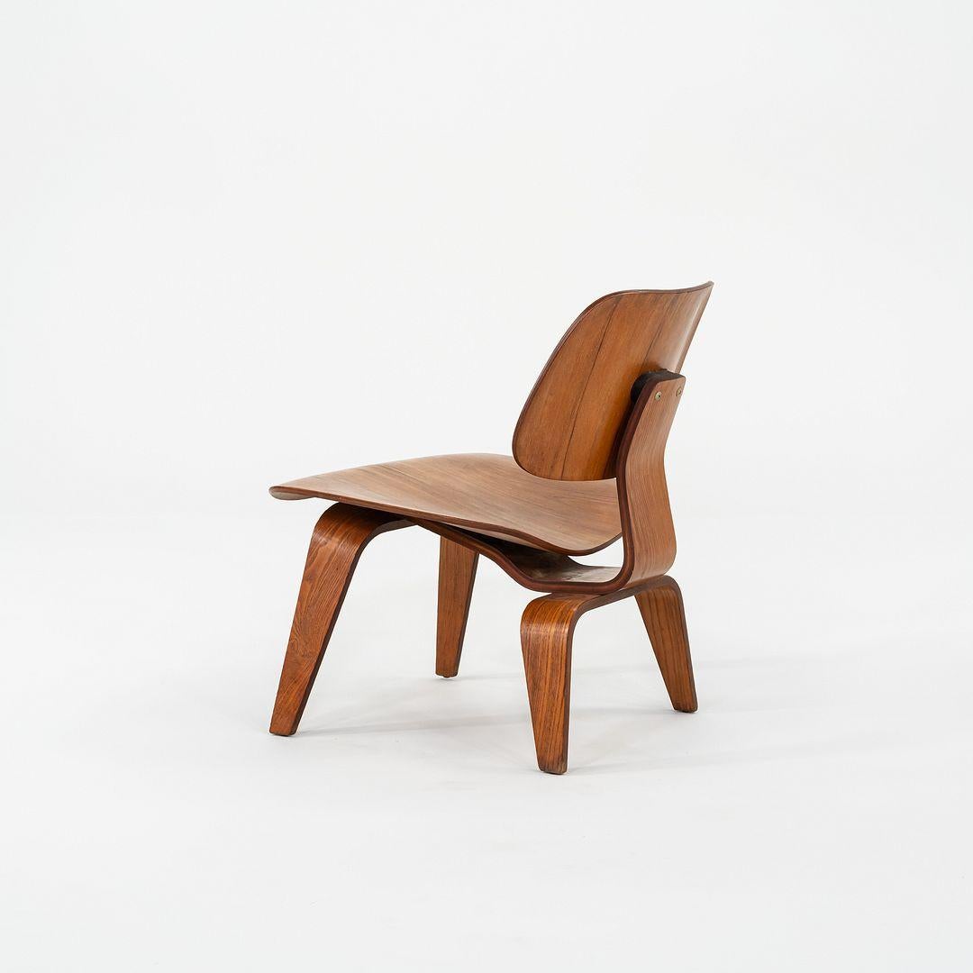 C. 1948 Herman Miller et Evans Eames LCW Lounge Chair en frêne calicot en vente 3
