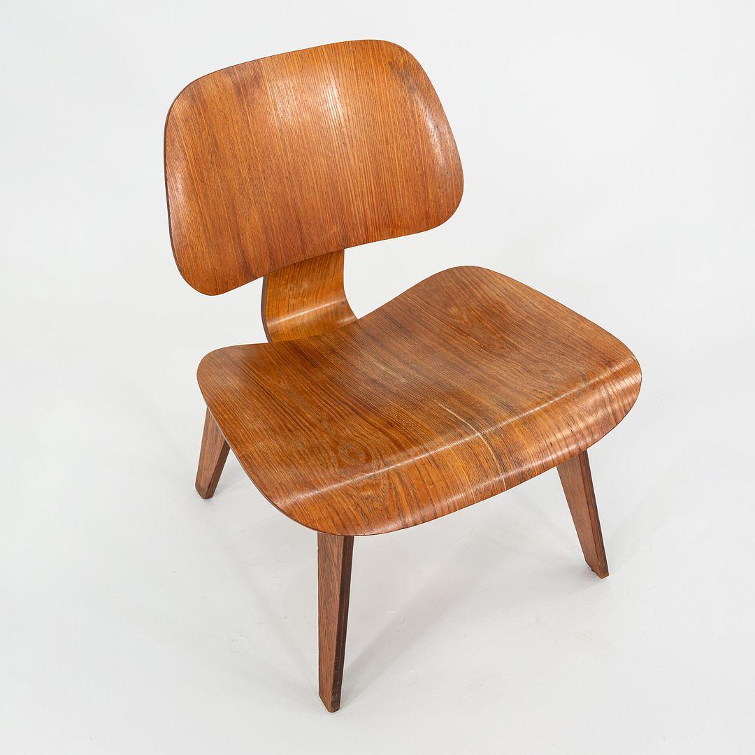 C. 1948 Herman Miller et Evans Eames LCW Lounge Chair en frêne calicot en vente 4