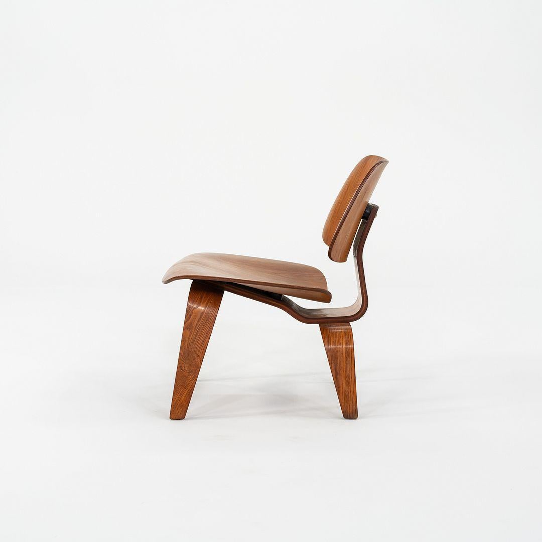 Calicot C. 1948 Herman Miller et Evans Eames LCW Lounge Chair en frêne calicot en vente