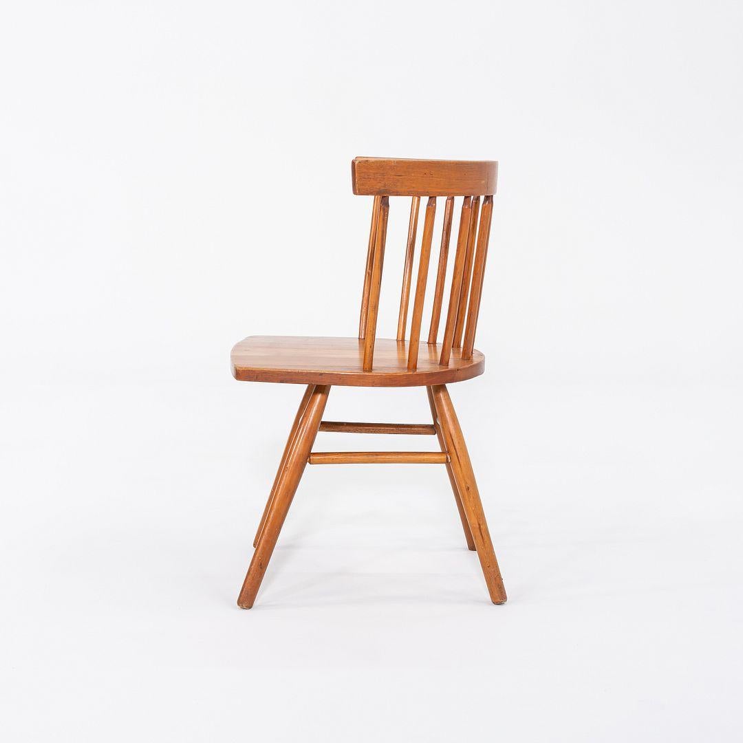 C. 1949 George Nakashima for Knoll N19 Straight Dining Chair in Birch (Moderne) im Angebot