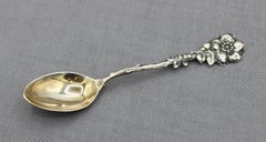 C. 1950 Complete Boxed Set of "Harlequin" Coffee Spoons by Reed & Barton