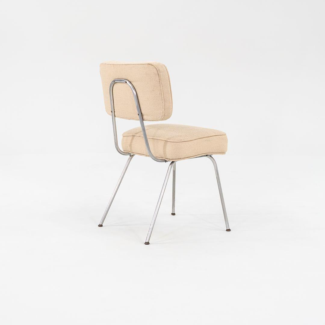 C. 1950 Ensemble de huit chaises de salle à manger en acier tubulaire George Nelson pour Herman Miller en vente 1