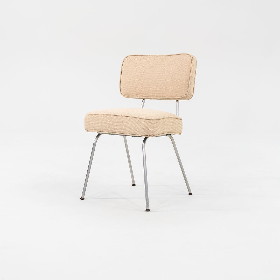 C. 1950 Ensemble de huit chaises de salle à manger en acier tubulaire George Nelson pour Herman Miller en vente 2