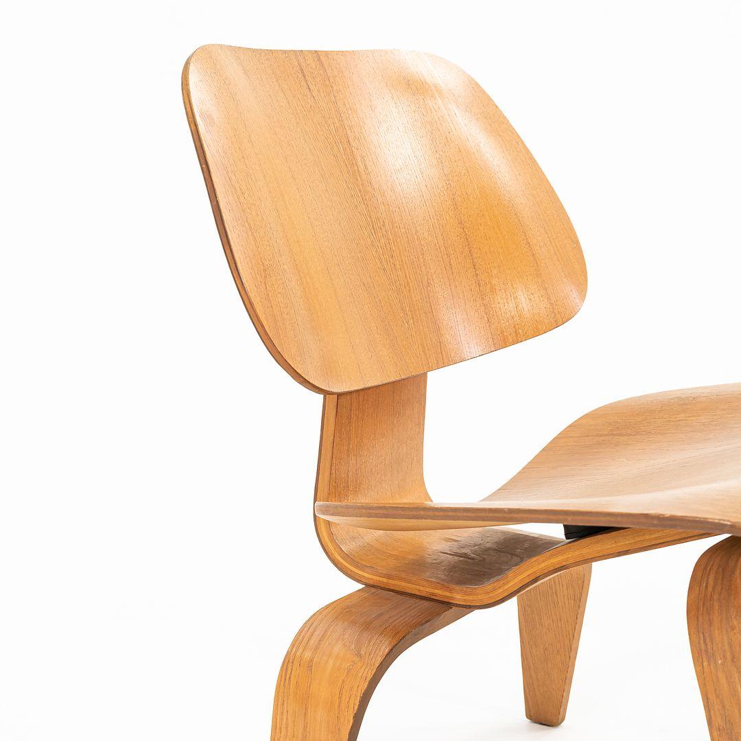 C. 1953 Silla Eames LCW Lounge de Herman Miller en fresno calicó en venta 1