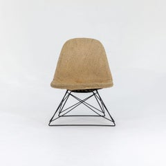 C. 1953 Pair of Herman Miller Eames LKR Cats Cradle Lounge Chairs with Bases