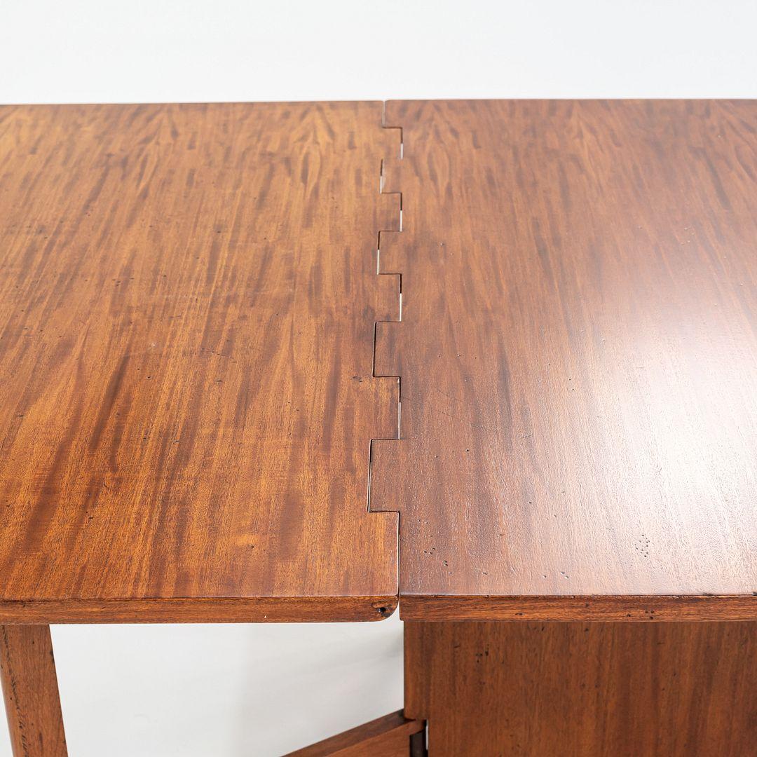 C. 1954 George Nelson para Herman Miller Mesa de comedor con patas en caoba en venta 3
