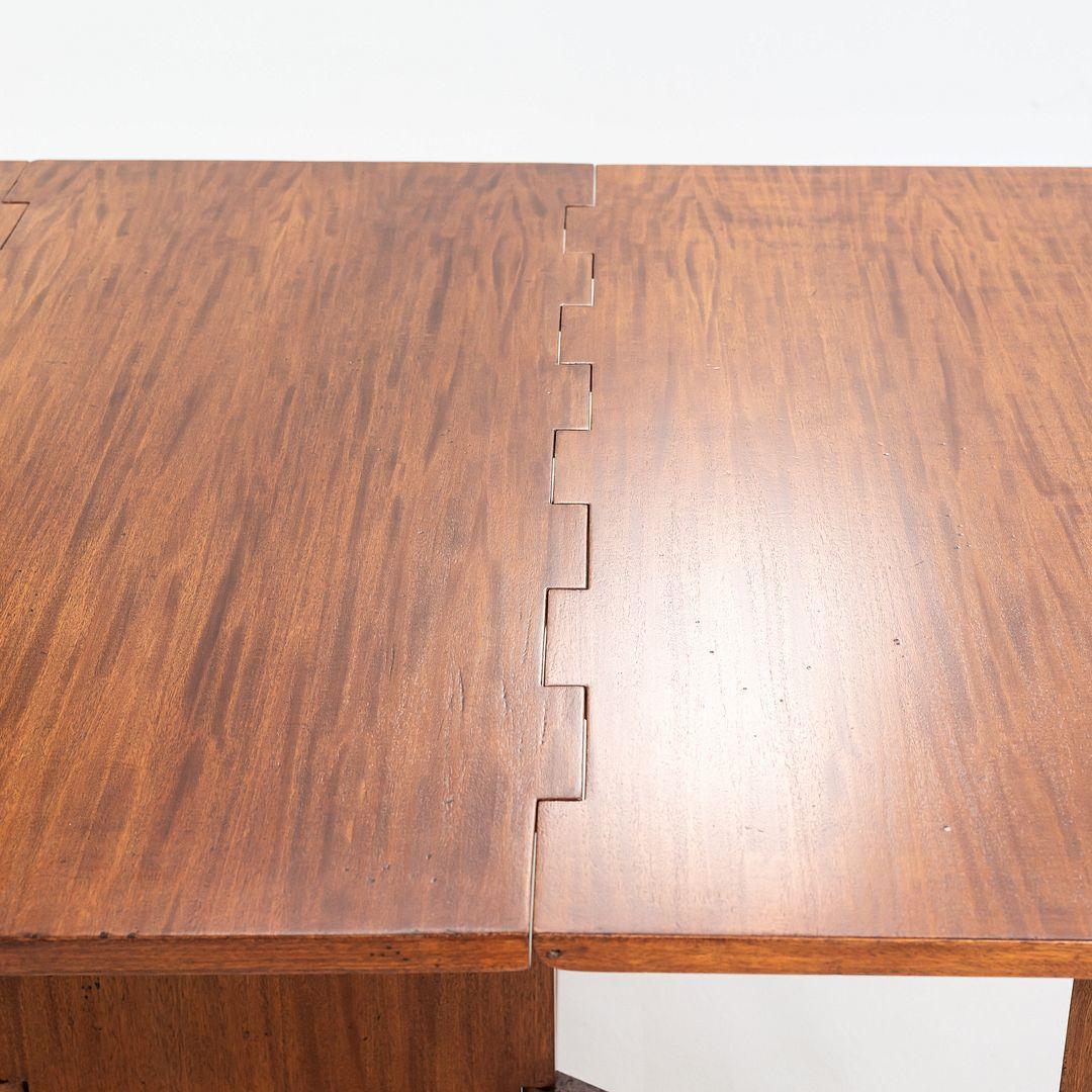 C. 1954 George Nelson para Herman Miller Mesa de comedor con patas en caoba en venta 5