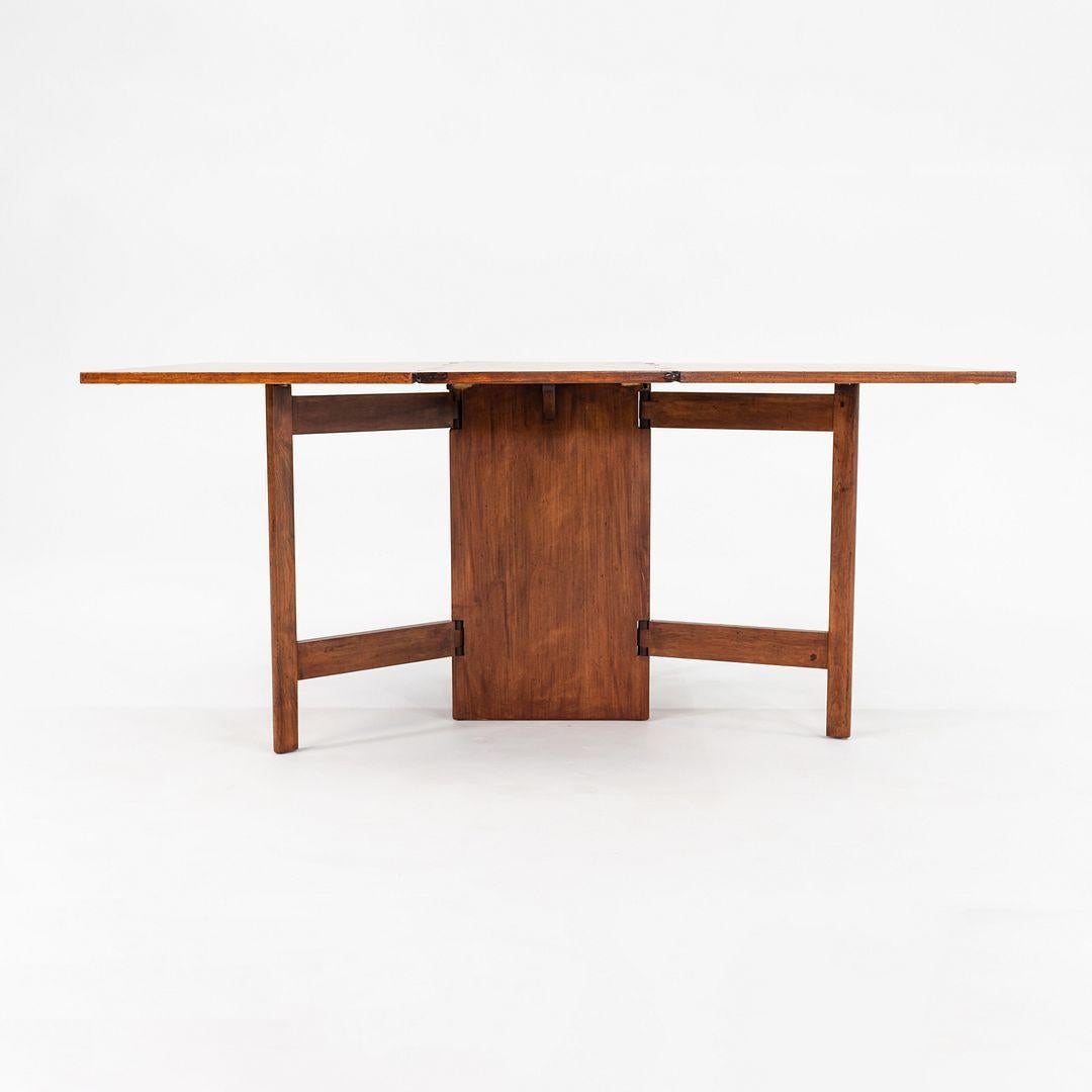 C. 1954 George Nelson para Herman Miller Mesa de comedor con patas en caoba Moderno en venta