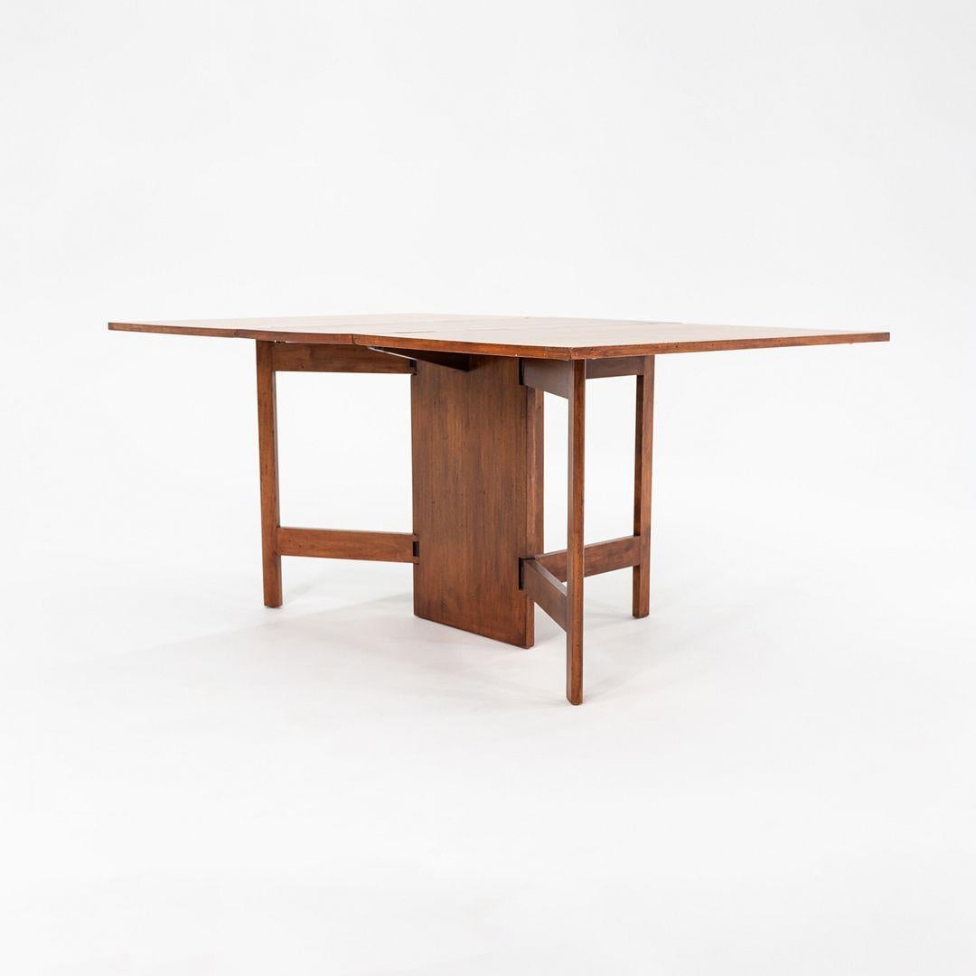 C. 1954 George Nelson para Herman Miller Mesa de comedor con patas en caoba en Bueno estado para la venta en Philadelphia, PA