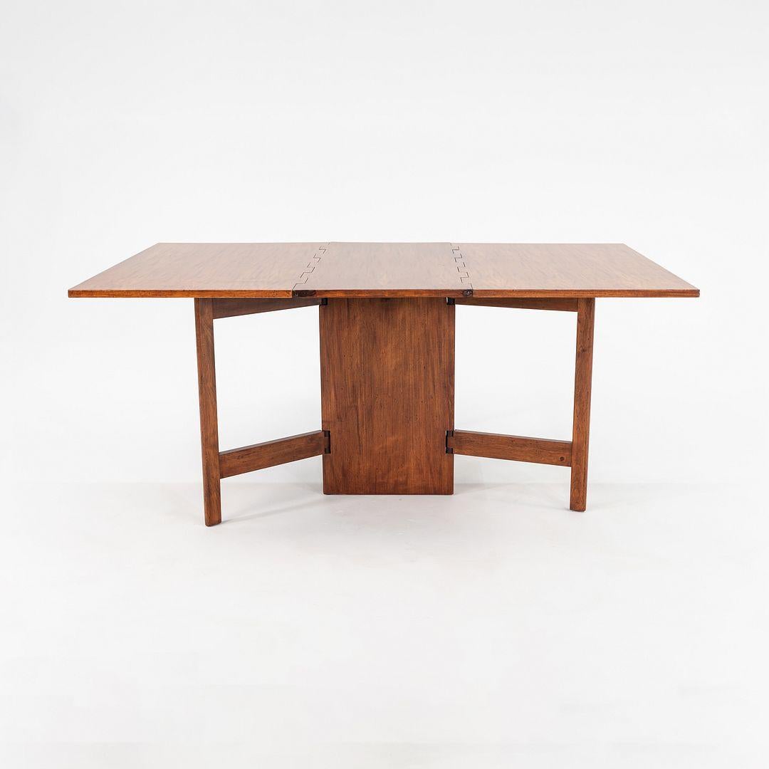 C. 1954 George Nelson para Herman Miller Mesa de comedor con patas en caoba Caoba en venta
