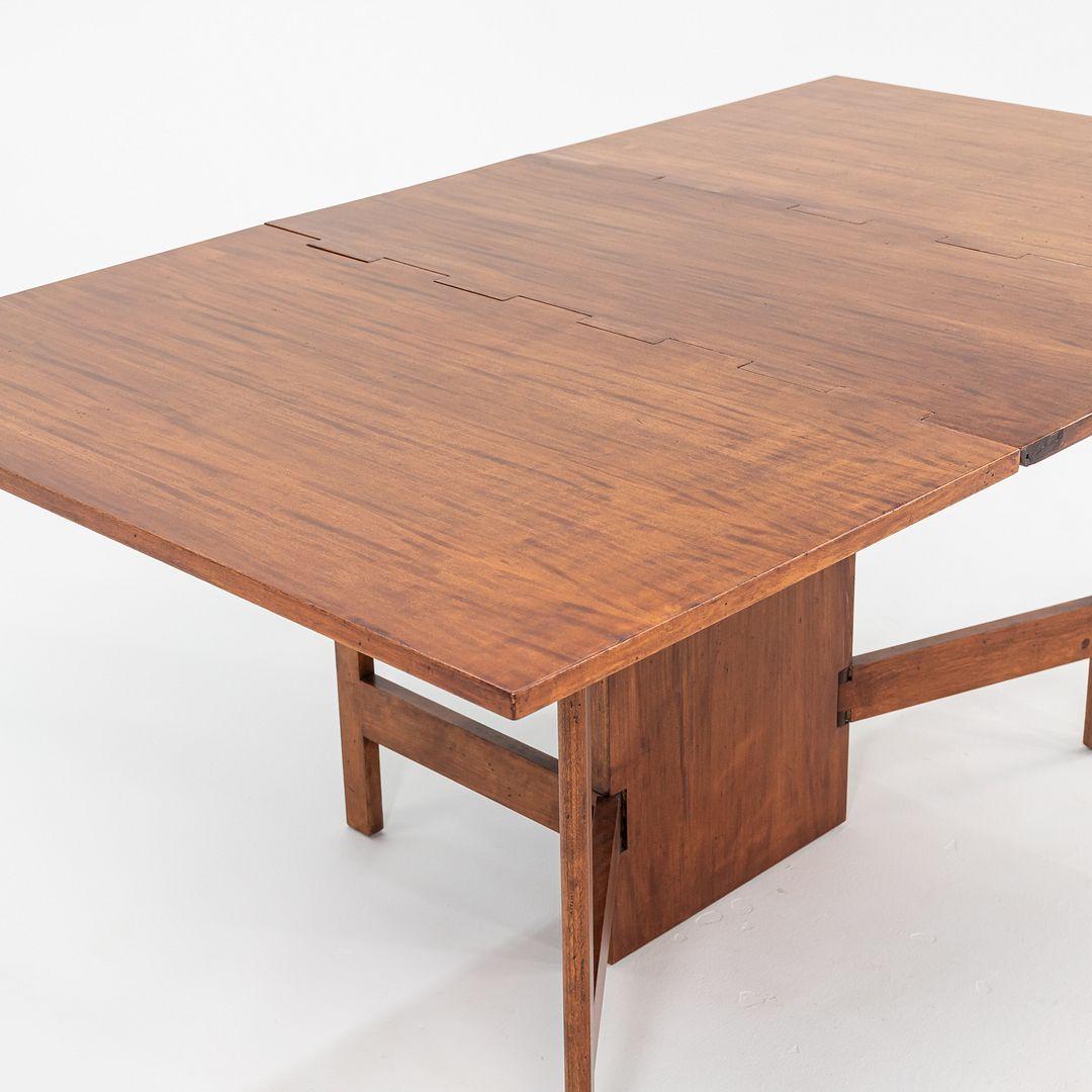 C. 1954 George Nelson para Herman Miller Mesa de comedor con patas en caoba en venta 2