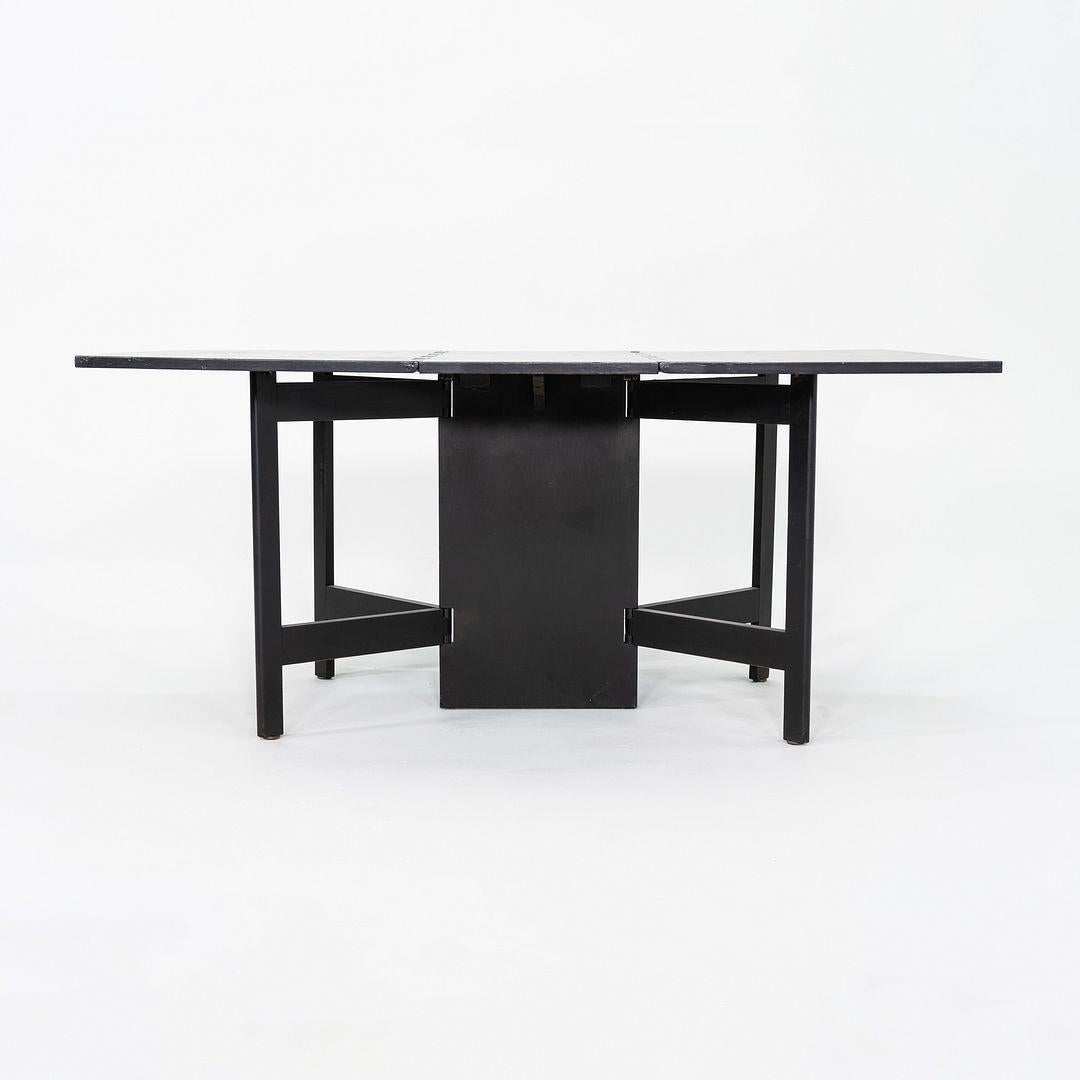 American C. 1954 George Nelson for Herman Miller Gate Leg Dining Table, Model 4656 For Sale