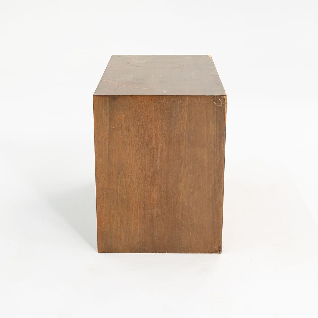 Mid-20th Century C. 1954 George Nelson for Herman Miller Three Drawer Cabinet 34x24x18 in For Sale