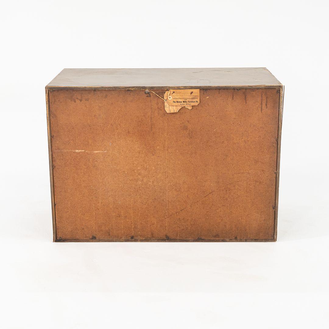 C. 1954 George Nelson for Herman Miller Three Drawer Cabinet 34x24x18 in For Sale 1