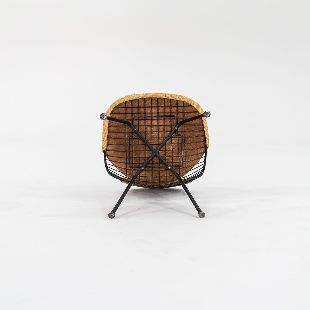 Chaise d'appoint Eames Wire LKX-2 d'Herman Miller, datant de 1954, avec maillot Bikini OG Bon état - En vente à Philadelphia, PA