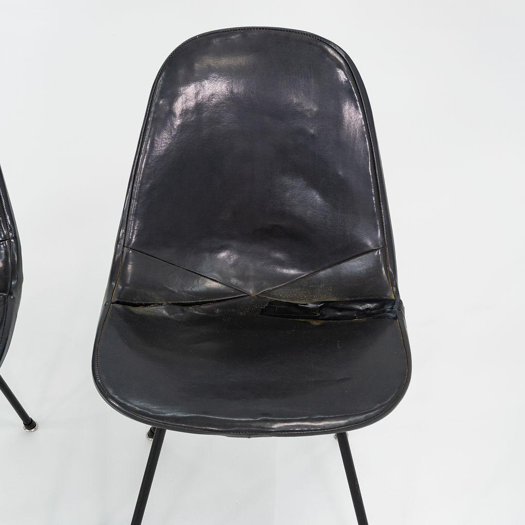 C. 1954 Set of Four Charles & Ray Eames for Herman Miller DKX Wire Dining Chairs For Sale 5
