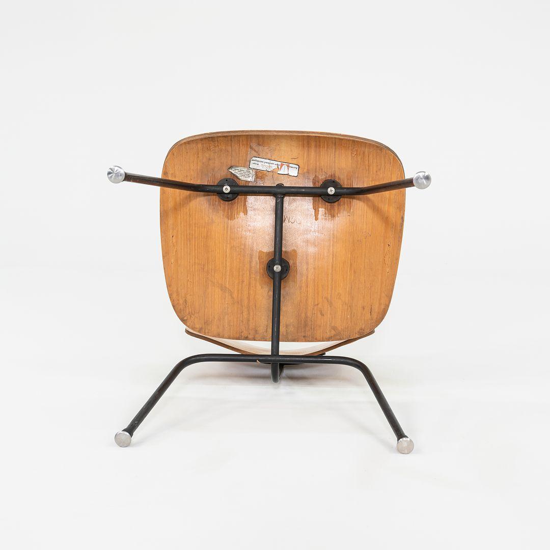 C. 1954 Set di quattro sedie da pranzo Herman Miller Eames DCM in frassino calico e steele in vendita 2