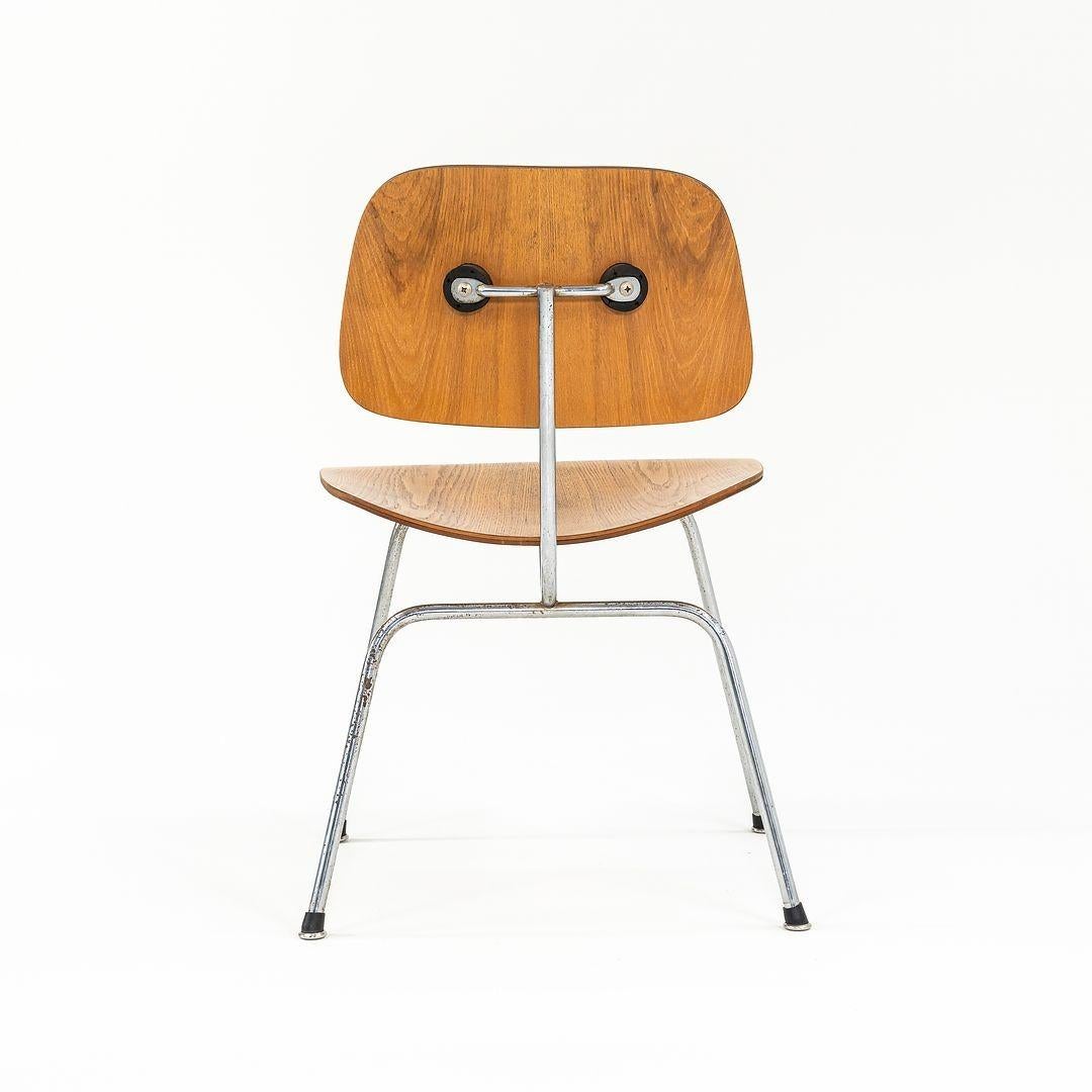 C. 1955 Charles and Ray Eames für Herman Miller DCM Chair in Calico Ash im Angebot 5