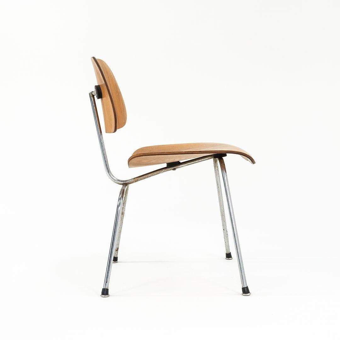 C. 1955 Charles and Ray Eames für Herman Miller DCM Chair in Calico Ash (Mitte des 20. Jahrhunderts) im Angebot