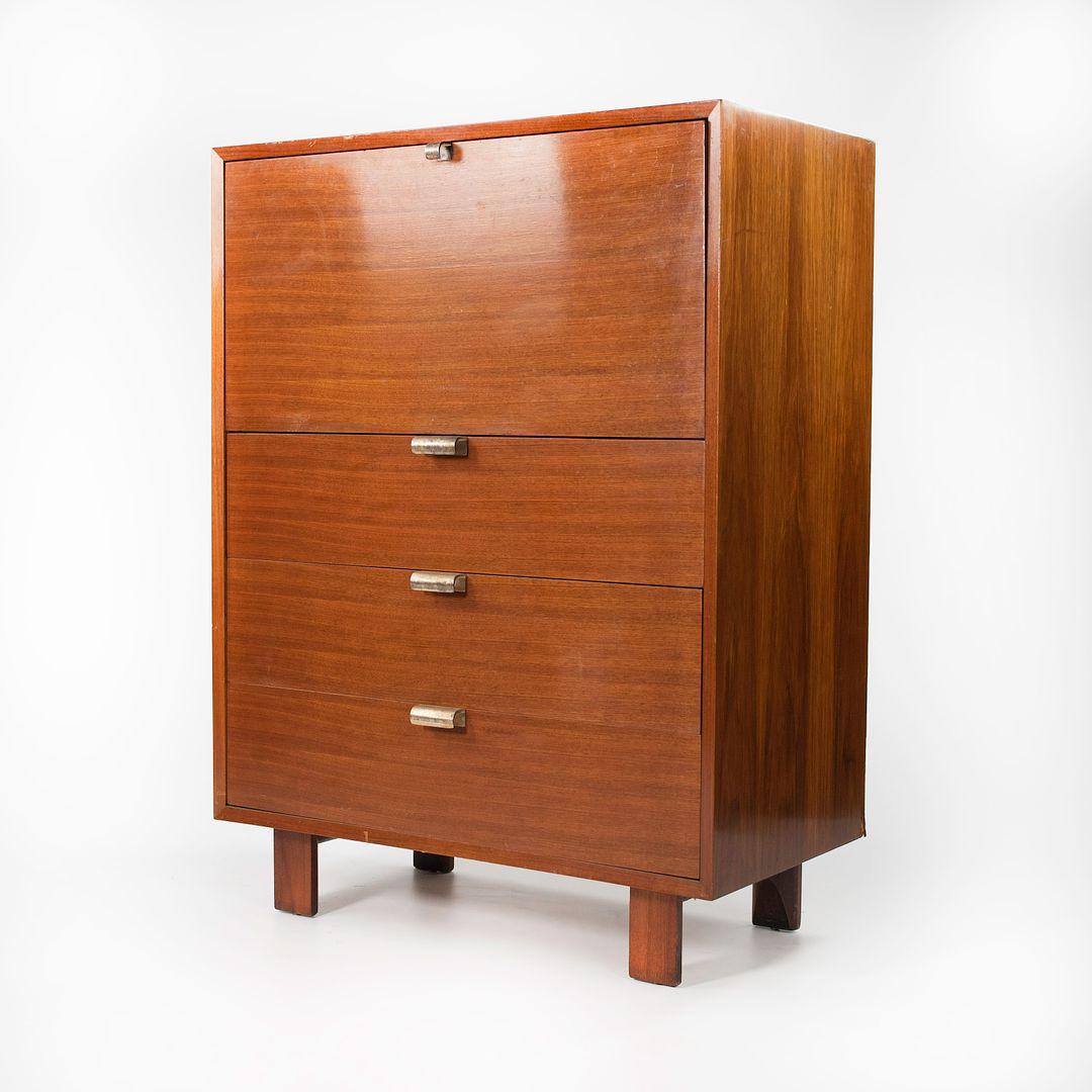 C. 1955 George Nelson for Herman Miller Basic Cabinet Series Drop-Front Desk For Sale 3