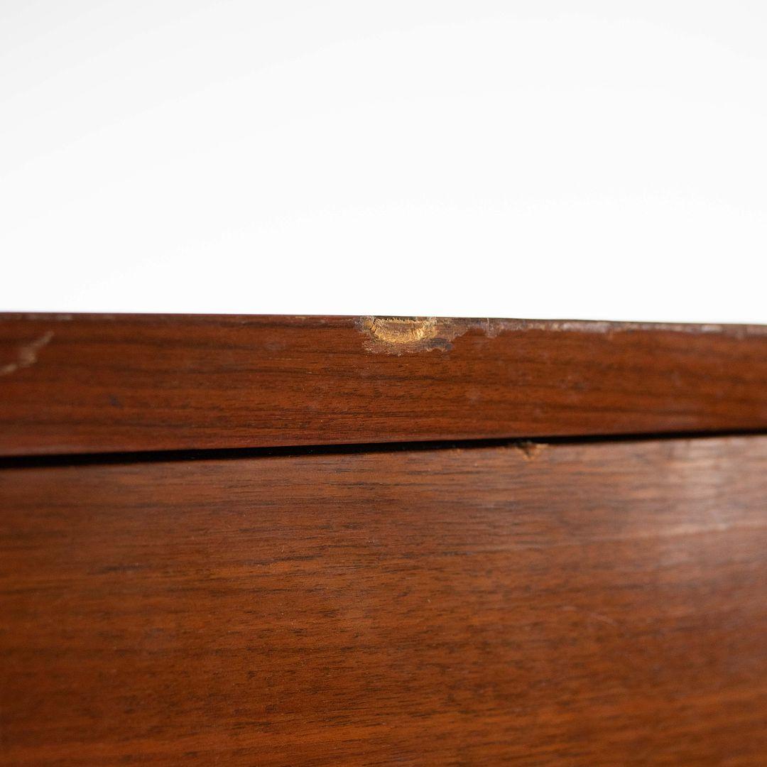 Zinc C. 1955 George Nelson for Herman Miller Basic Cabinet Series Drop-Front Desk For Sale