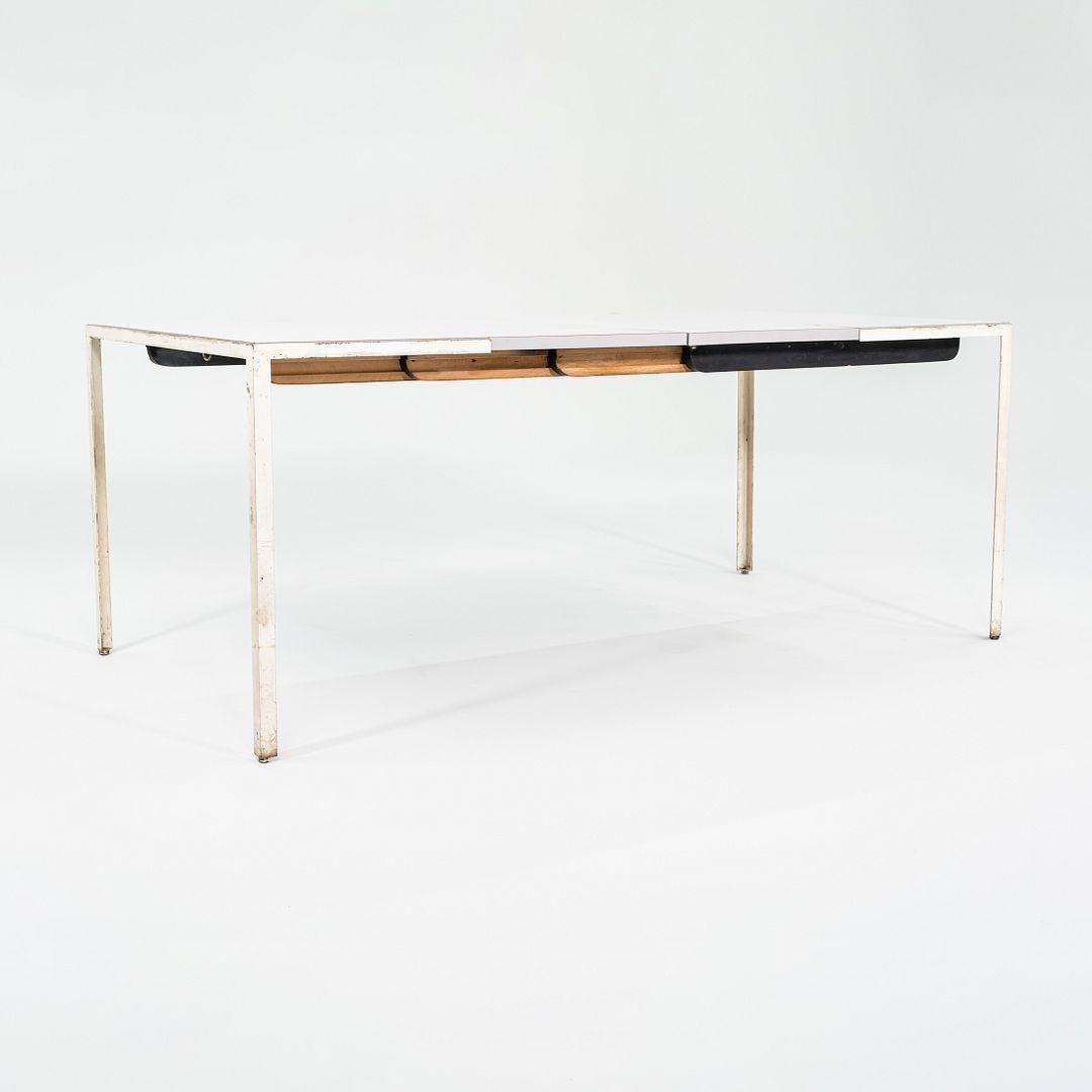 Moderne Table de salle à manger à rallonge George Nelson pour Herman Miller modèle 5757, vers 1955 en vente