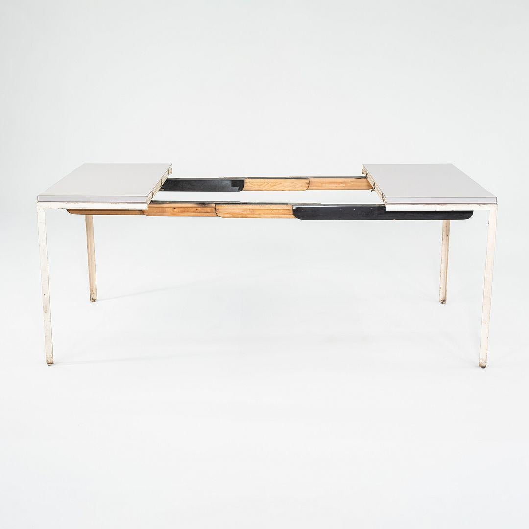 Table de salle à manger à rallonge George Nelson pour Herman Miller modèle 5757, vers 1955 Bon état - En vente à Philadelphia, PA