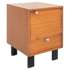 C. 1955 George Nelson Herman Miller Basic Cabinet Series Nightstand / End Table