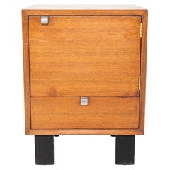 C. 1955 George Nelson Herman Miller Basic Cabinet Series Nightstand / End Table