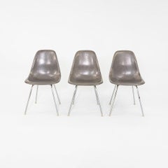 C. 1958 Herman Miller Eames Fiberglass Dining Shell Chair in Elephant Hide Gray