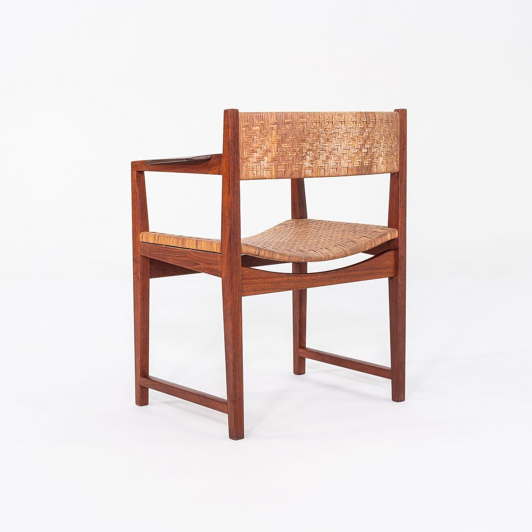 Danese C. 1958 Peter Hvidt & Orla Molgaard-Nielsen for Soborg Dining Arm Chair in vendita