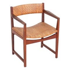 C. 1958 Peter Hvidt & Orla Molgaard-Nielsen für Soborg Dining Arm Chair