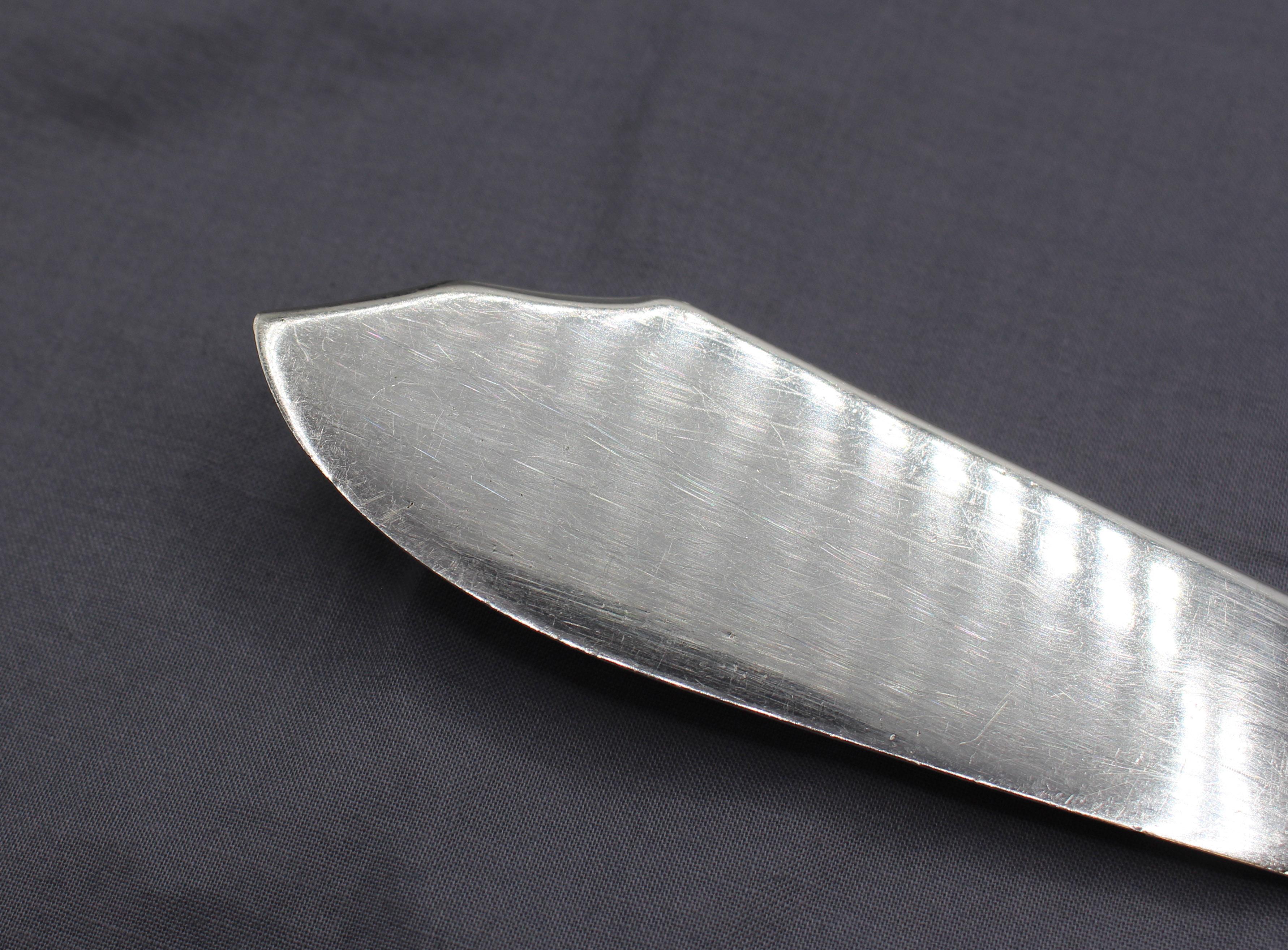Argent C. 1960 900 Standard Silver Fish Slice (tranche de poisson) en vente