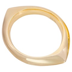 Nanna Ditzel Gold "Ëye" Bangle for Georg Jensen Circa 1960