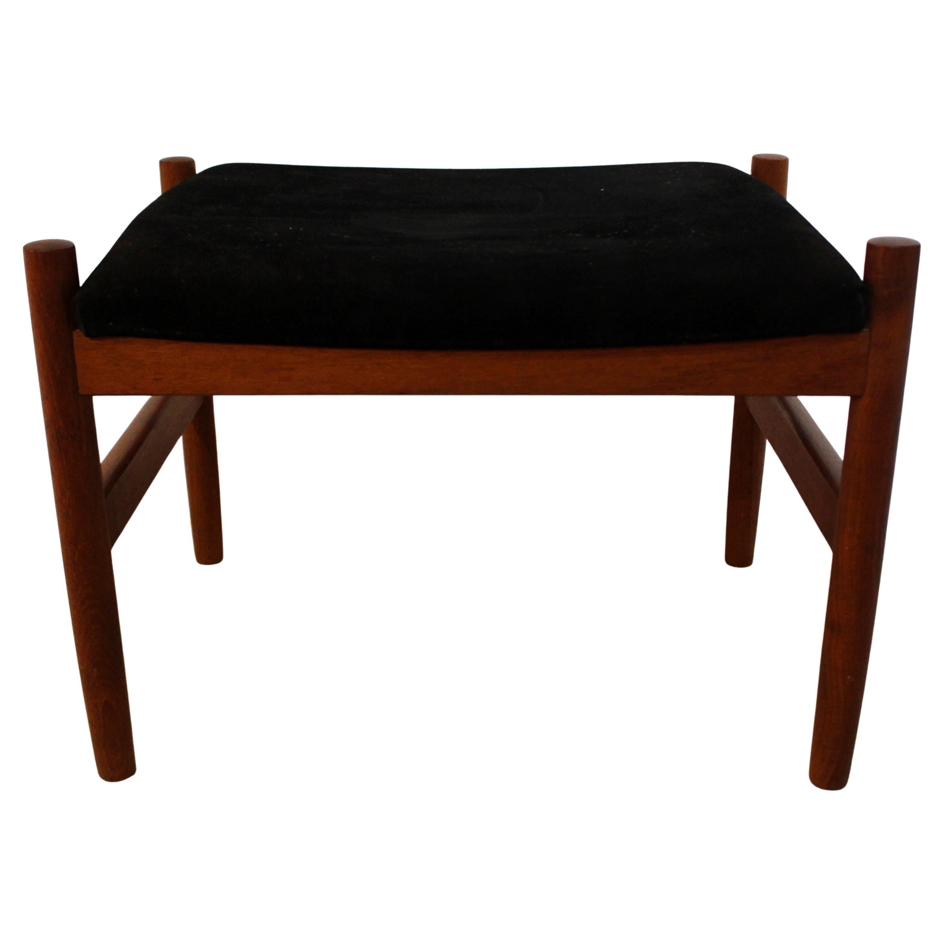 Dänischer Mid-Century-Modern-Ottoman von Hugo Frandsen für Spottrup, ca. 1960er Jahre