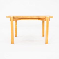 C. 1960s Finnish Birch Hardwood Butcher Block Dining Table 47x31"