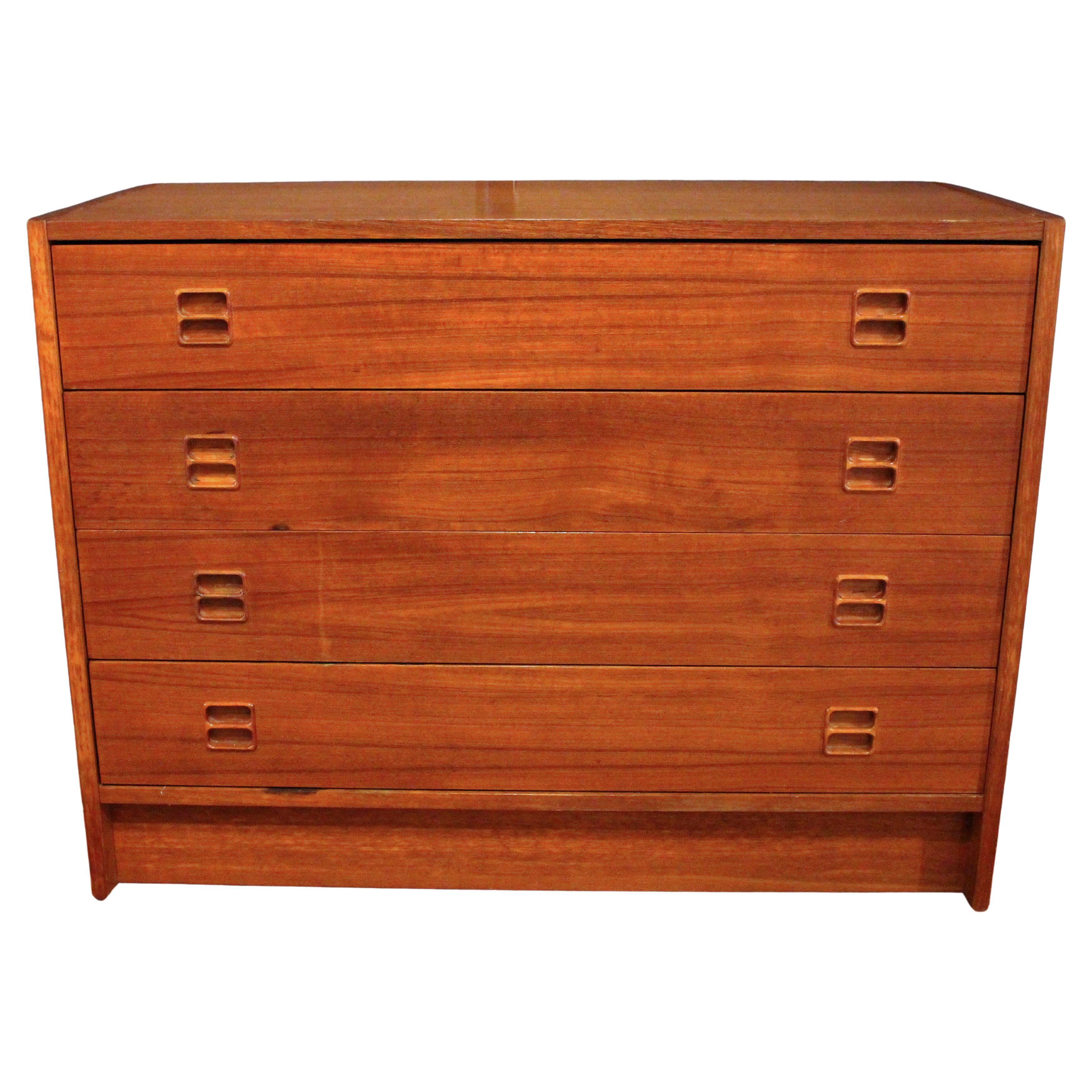 c. 1960s Mid-Century Modern Small English Chest