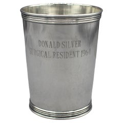 c. 1964 Sterling Silver Mint Julep Cup by Manchester Silver Co.