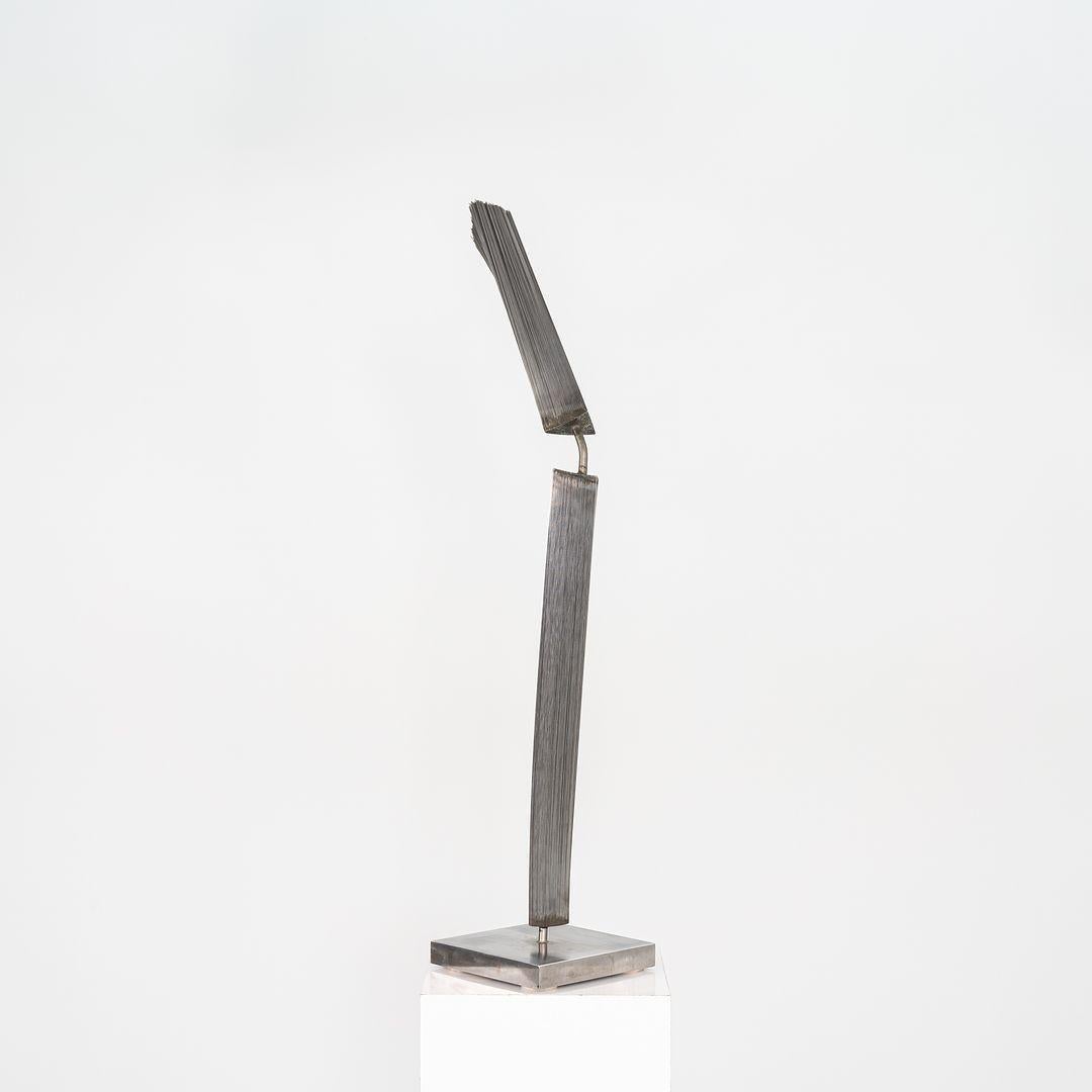 This is an important Welded Steel Wire Brush Sculpture (bundled wire), executed by Harry Bertoia ca. 1965. Bertoia personally developed this method of fusing wires and rods together to suggest a larger form, as seen in his brushes, his bushes, and