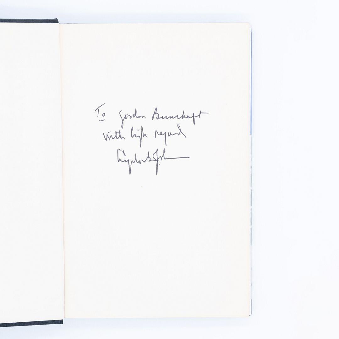 C. 1966 Tre libri del Presidente Lyndon B. Johnson a Gordon Bunshaft del SOM in vendita 2