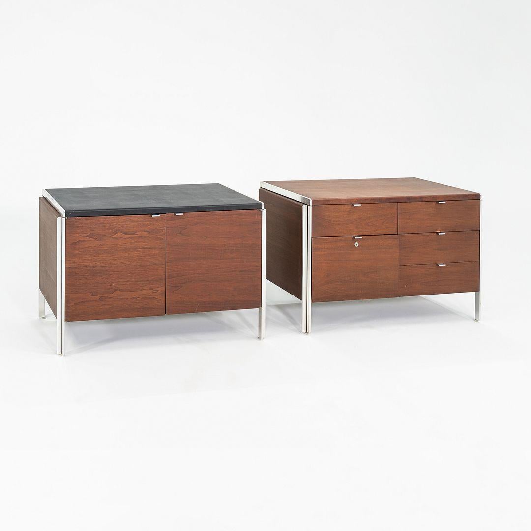 C. 1968 Alexis Yermakov Electa Series 42 inch Cabinet in Walnut with Vinyl Top en vente 5