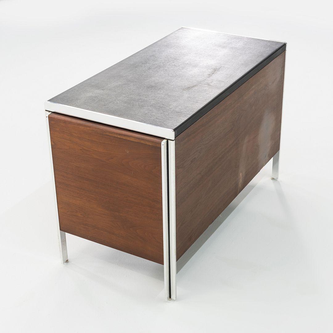 C. 1968 Alexis Yermakov Electa Series 42 inch Cabinet in Walnut with Vinyl Top en vente 1