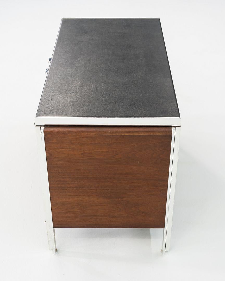 C. 1968 Alexis Yermakov Electa Series 42 inch Cabinet in Walnut with Vinyl Top en vente 2