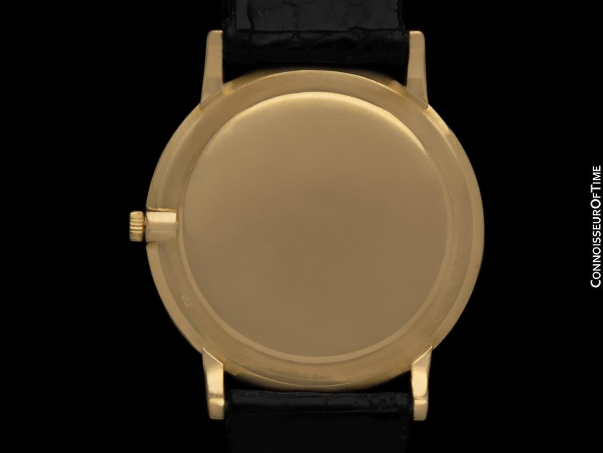 Vacheron & Constantin Patrimony „Extra-Flat“ Vintage Herrenuhr 18K Gold, ca. 1968 im Angebot 4